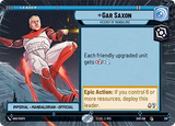 Star Wars: Unlimited Shadows of the Galaxy 001/262 Gar Saxon Viceroy of Mandalore Hyperspace