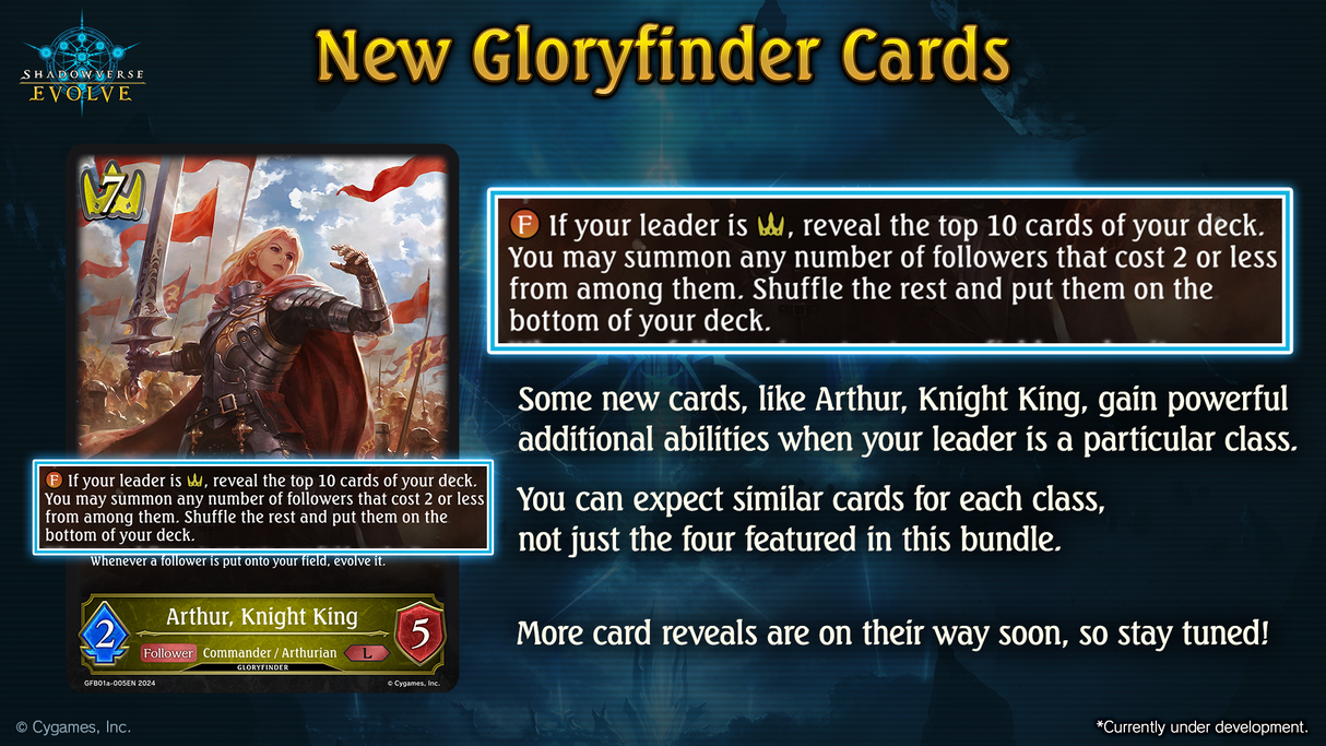 Shadowverse: Evolve Gloryfinder Bundle 1: Guide to Glory