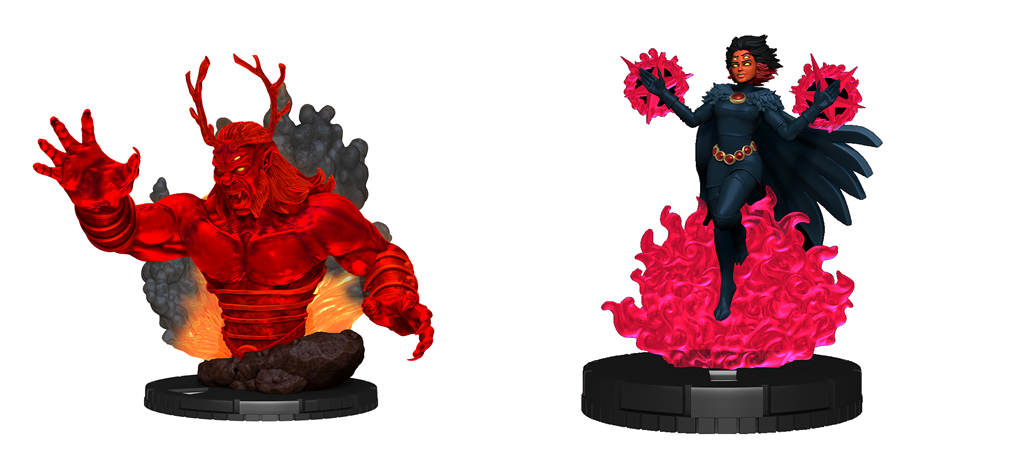 Trigon and Raven: DC HeroClix Iconix