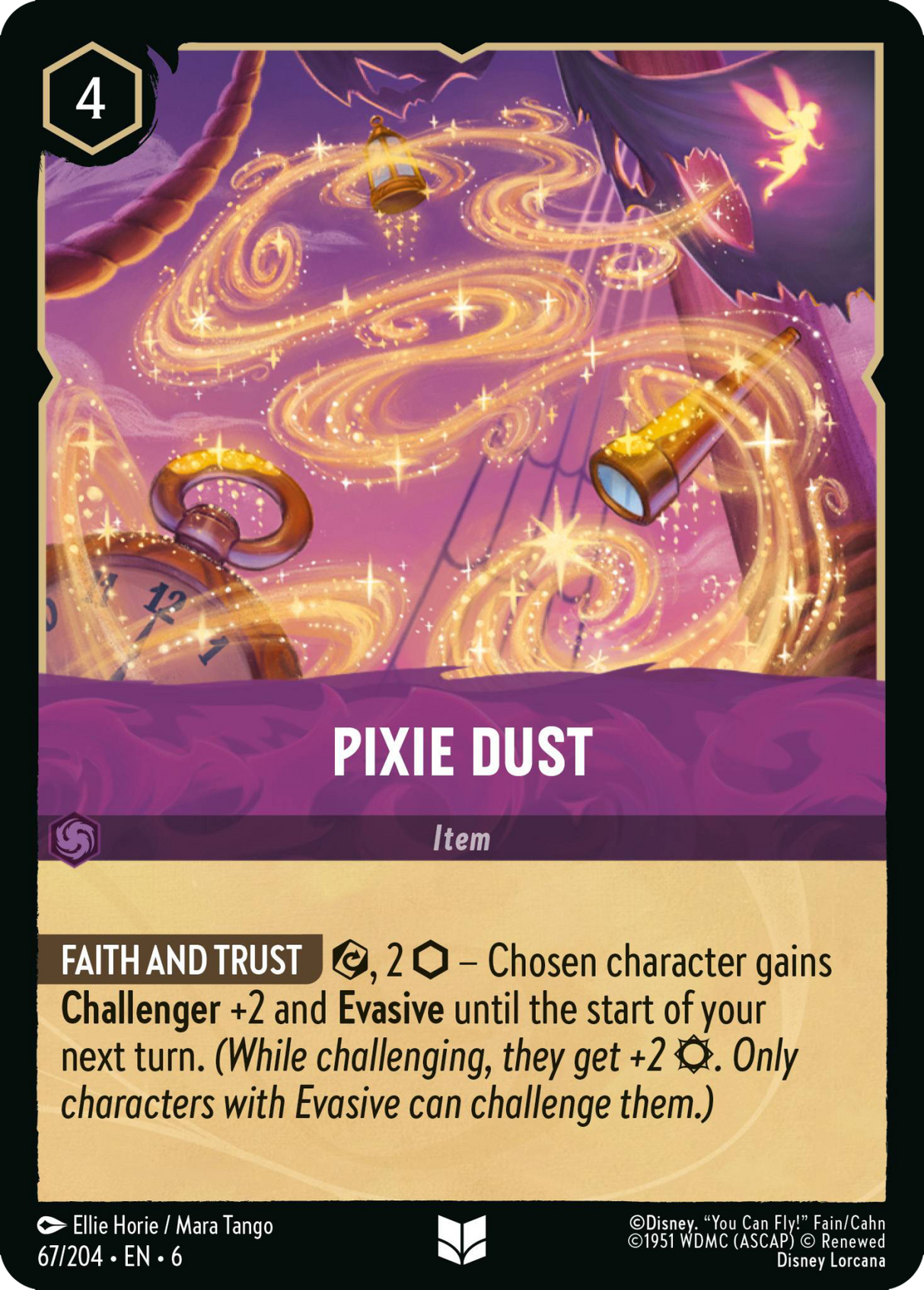 Disney Lorcana Azurite Sea 067/204 Pixie Dust