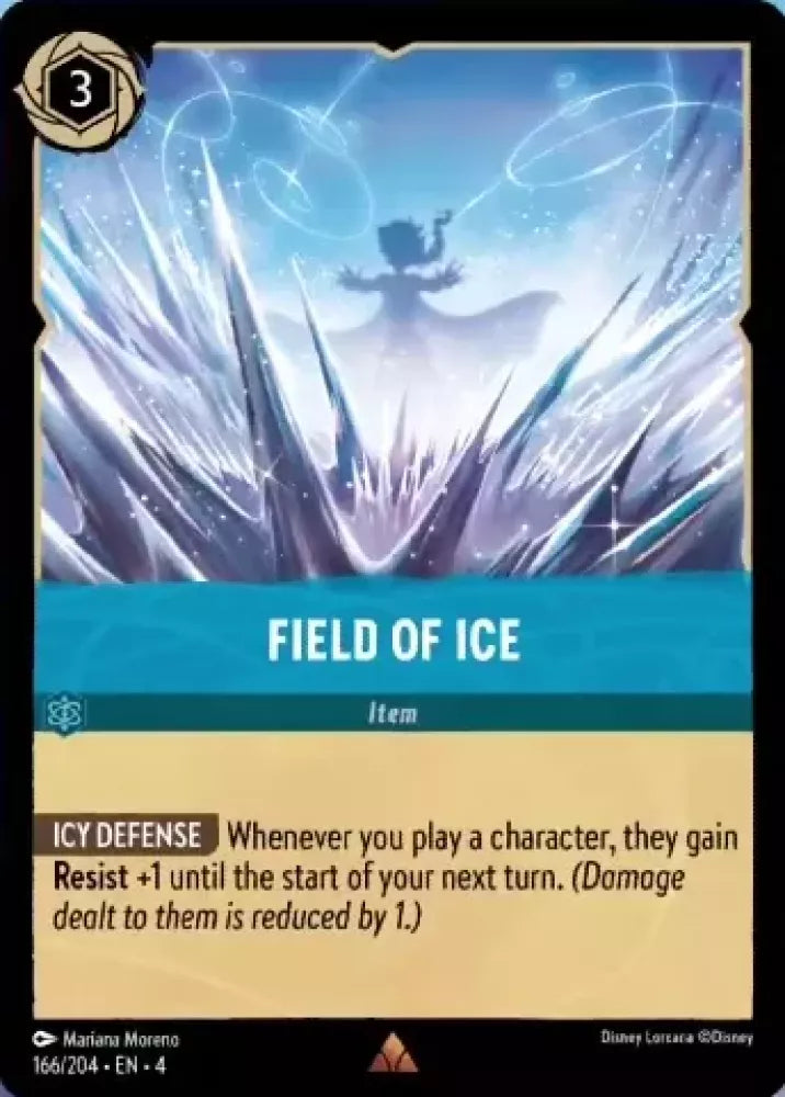 Disney Lorcana Ursula's Return 166/204 Field of Ice