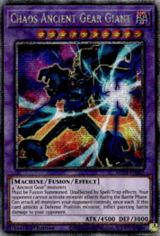 25th Anniversary Dueling Mirrors Tin MP24-EN042 Chaos Ancient Gear Giant Quarter Century Secret Rare 1st Edition