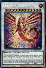 25th Anniversary Dueling Mirrors Tin MP24-EN097 Crimson Dragon Secret Rare