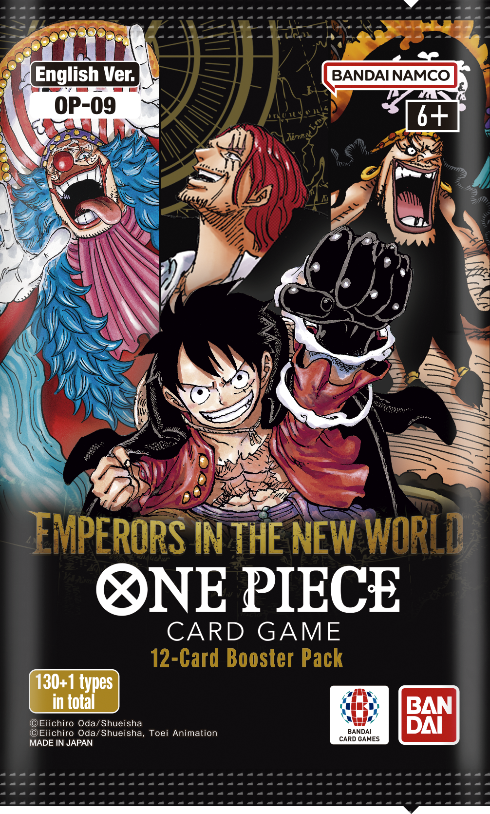 One Piece Card Game - The Four Emperors OP-09 Booster Pack Rip&Ship Live Opening