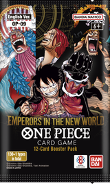 One Piece Card Game - The Four Emperors OP-09 Booster Pack Rip&Ship Live Opening