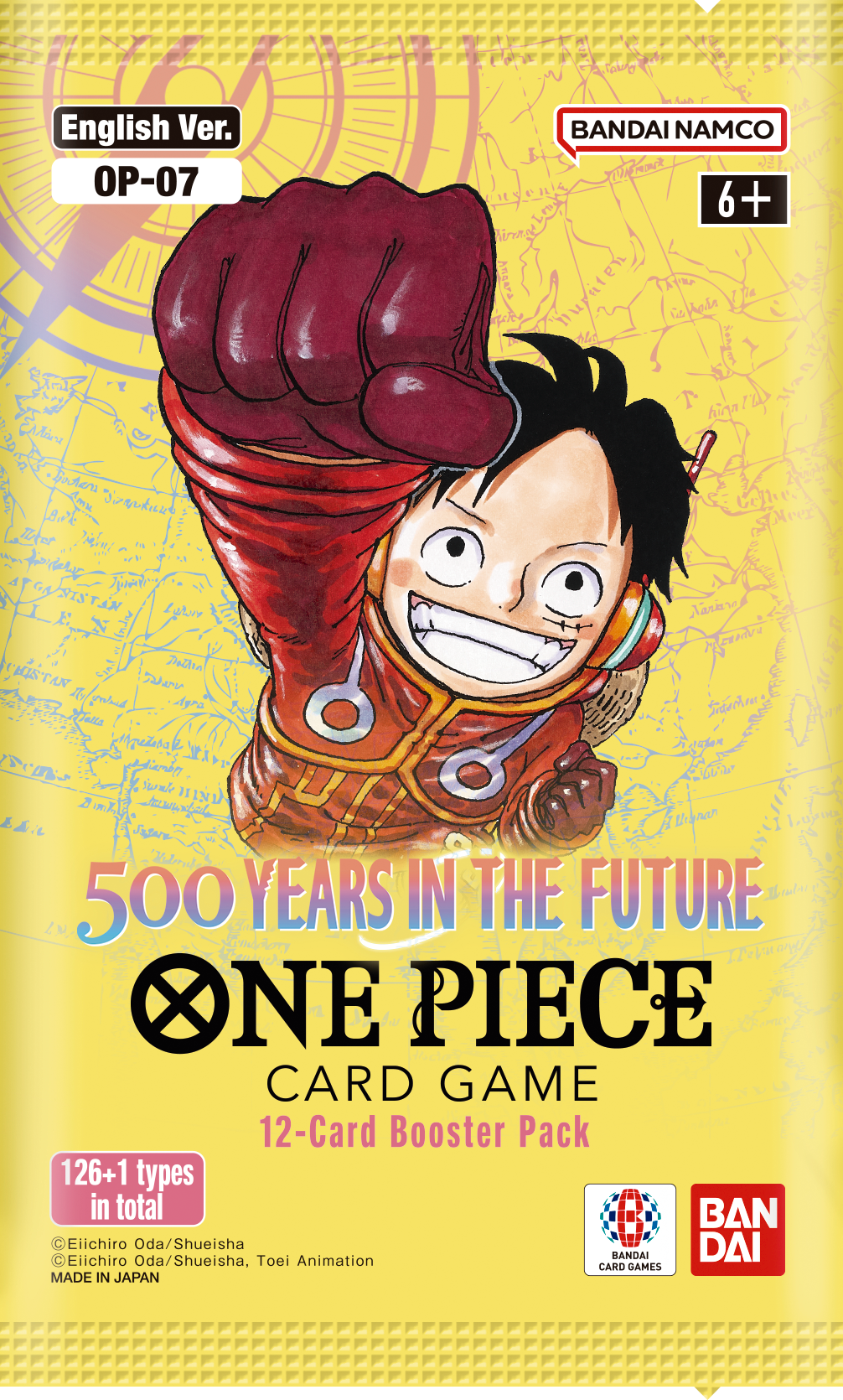 One Piece Card Game 500 YEARS IN THE FUTURE OP-07 Booster Pack