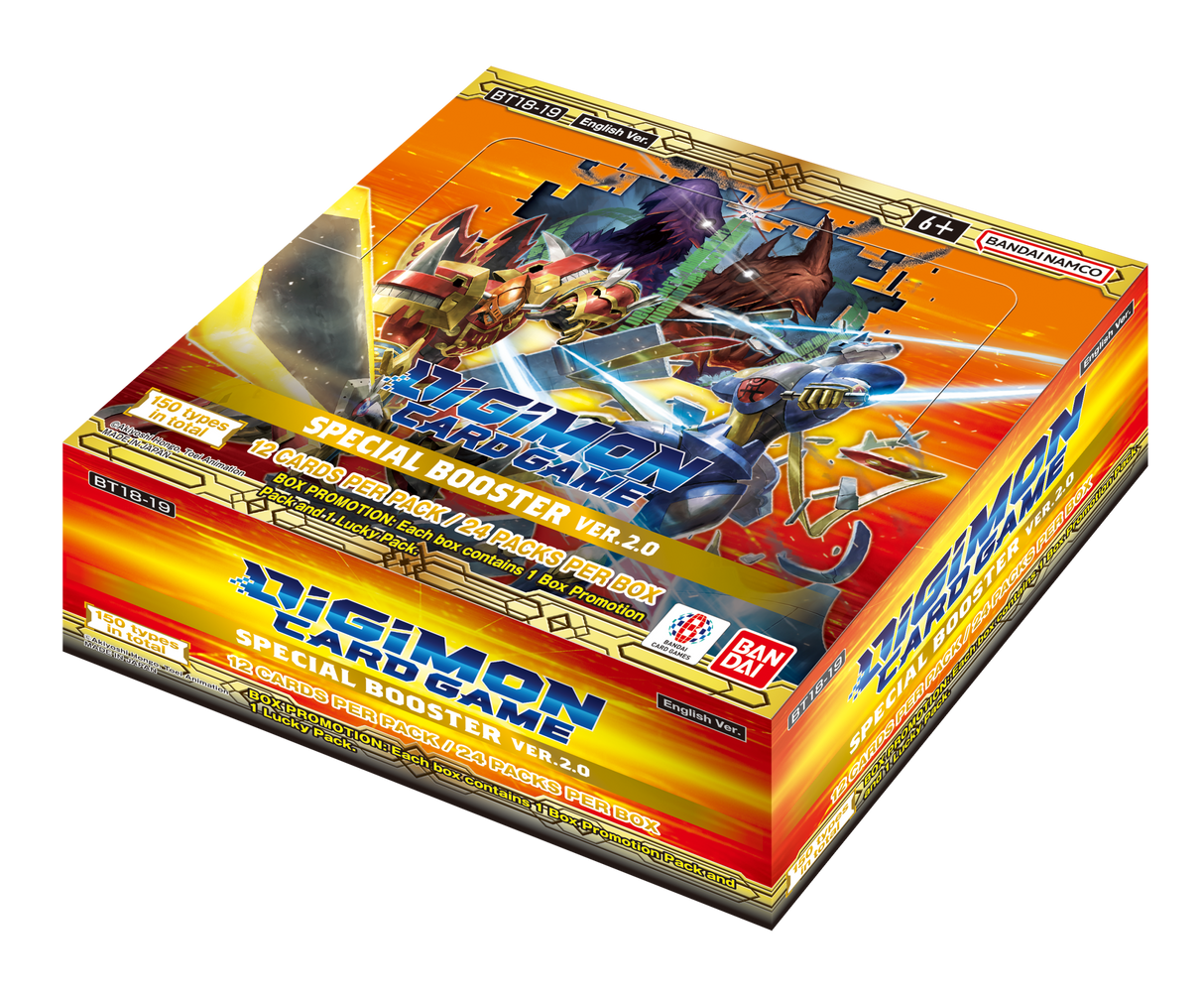 Digimon Card Game: Special Booster Ver.2.0 (BT18-19)