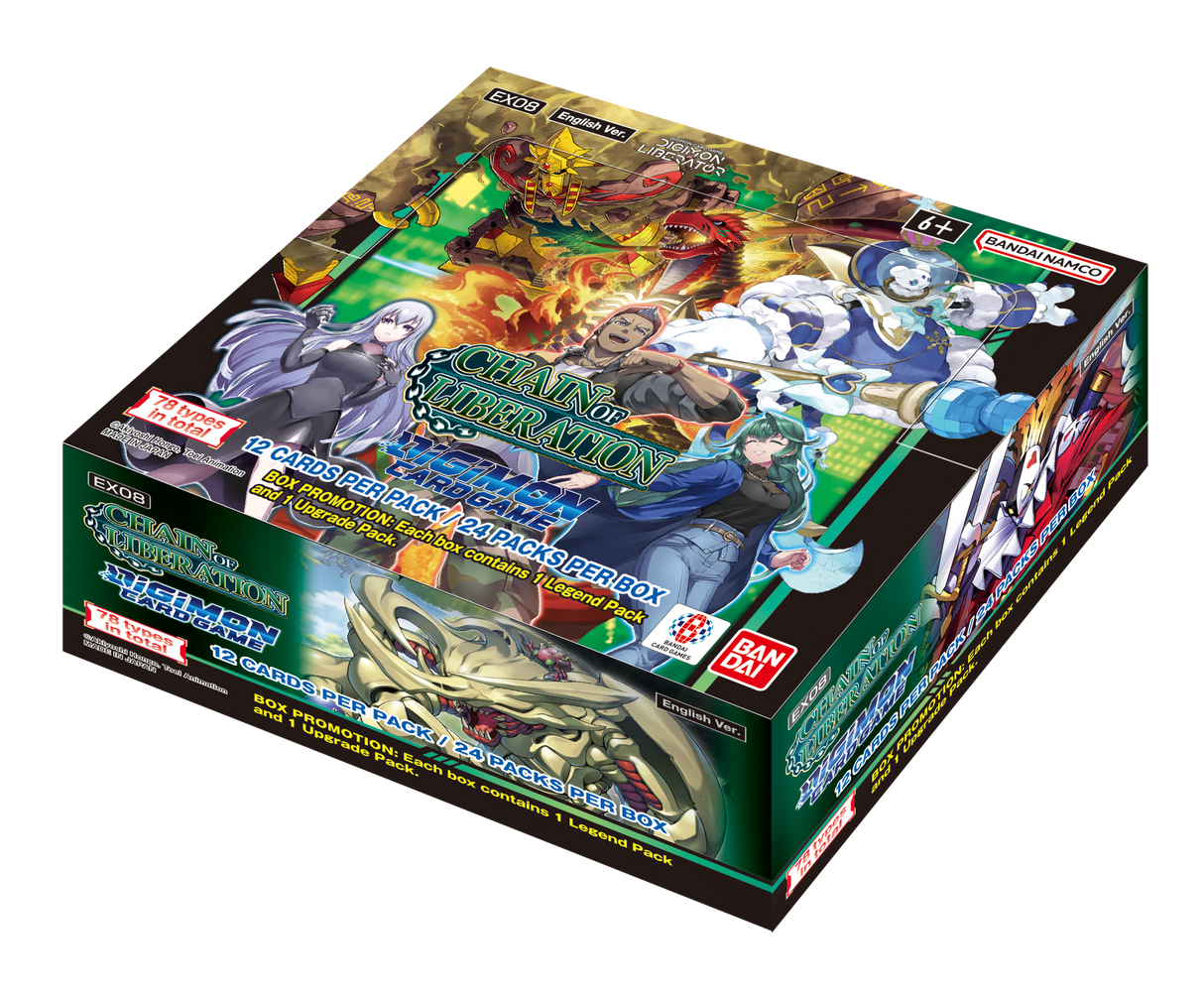 Digimon Card Game: Chain Of Liberation Extra Booster EX08