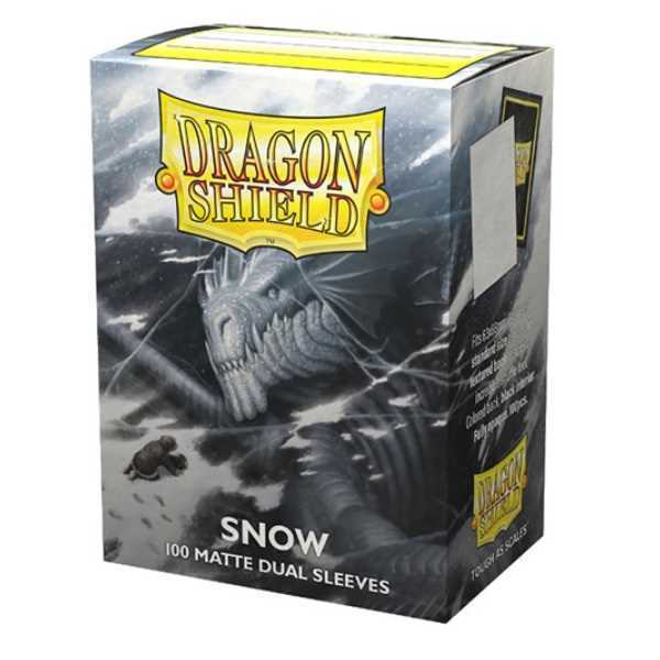 Dragon Shield Dual Matte - Snow Sleeves (100)