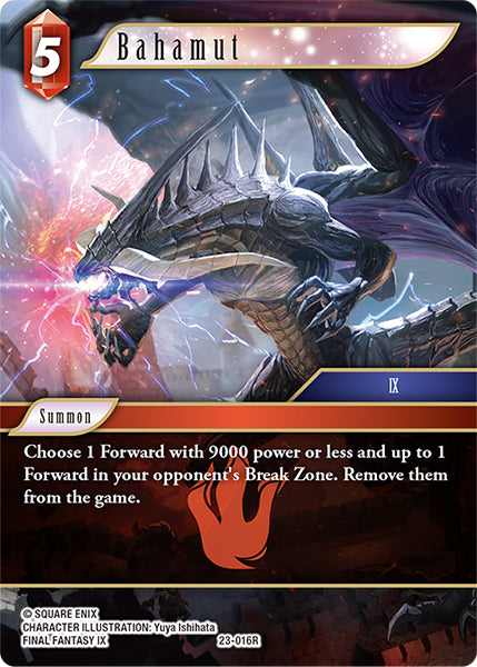 Final Fantasy Opus XXIII - 23-016 Bahamut Foil