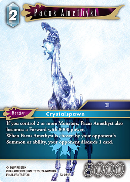 Final Fantasy Opus XXIII - 23-034 Pacos Amethyst Foil