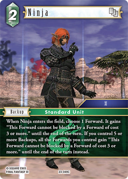 Final Fantasy Opus XXIII - 23-049 Ninja Foil