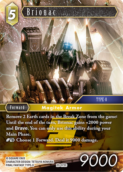 Final Fantasy Opus XXIII - 23-072 Brionac Foil