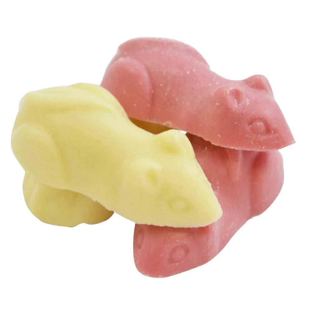 Hannah's Pink & White Mice (100g)