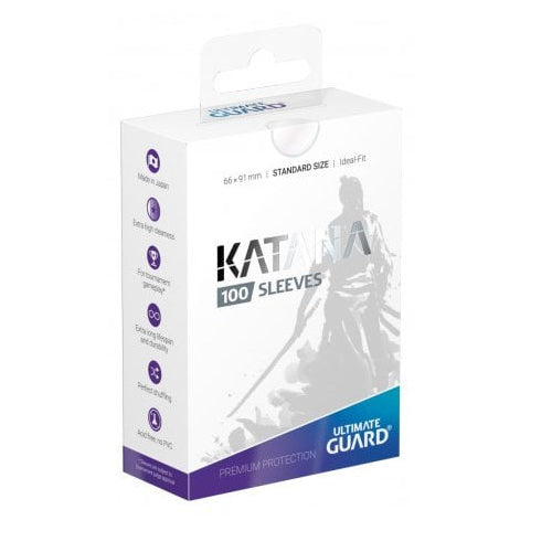 Ultimate Guard Katana Sleeves Standard Size Clear(100)