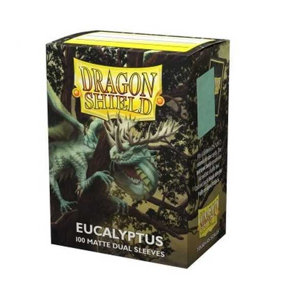 Dragon Shield Dual Matte - Eucalyptus Sleeves (100)