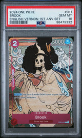 2024 One Piece English Version 1st Anniversary Set 011 Brook PSA 10