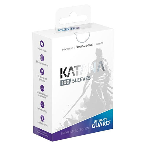 Ultimate Guard Katana Sleeves Standard Size White (100)