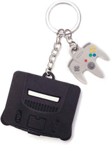 Nintendo 64 & Controller 3D Rubber Keychain