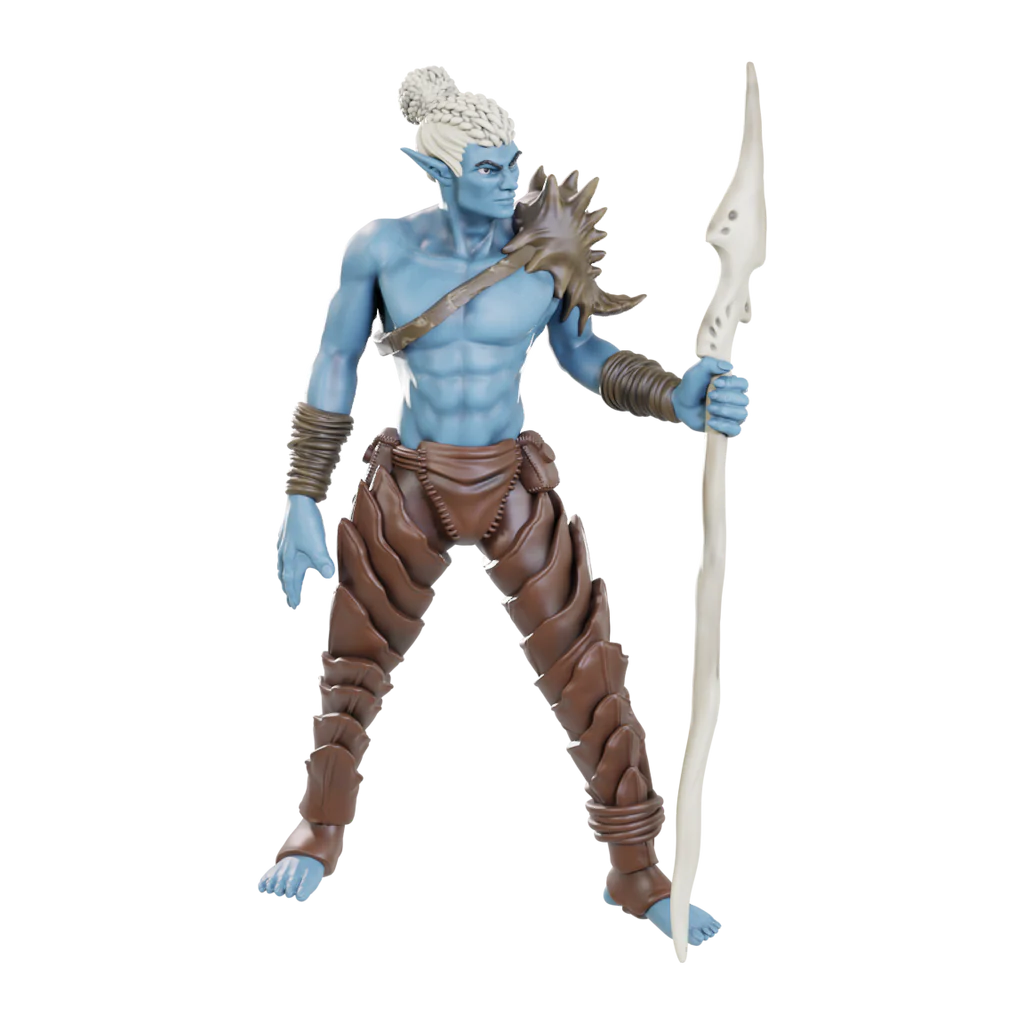 Sea Elf Leader: D&D Nolzur's Marvelous Unpainted Miniatures