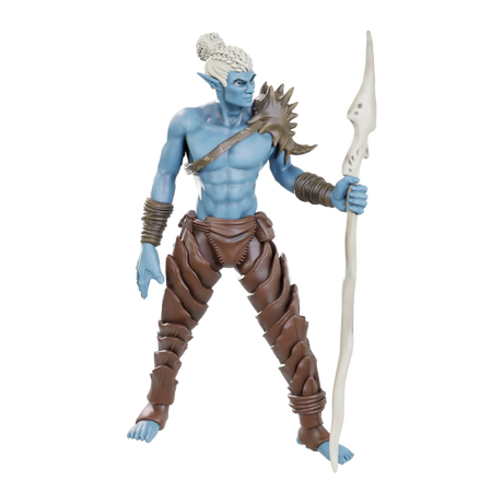 Sea Elf Leader: D&D Nolzur's Marvelous Unpainted Miniatures