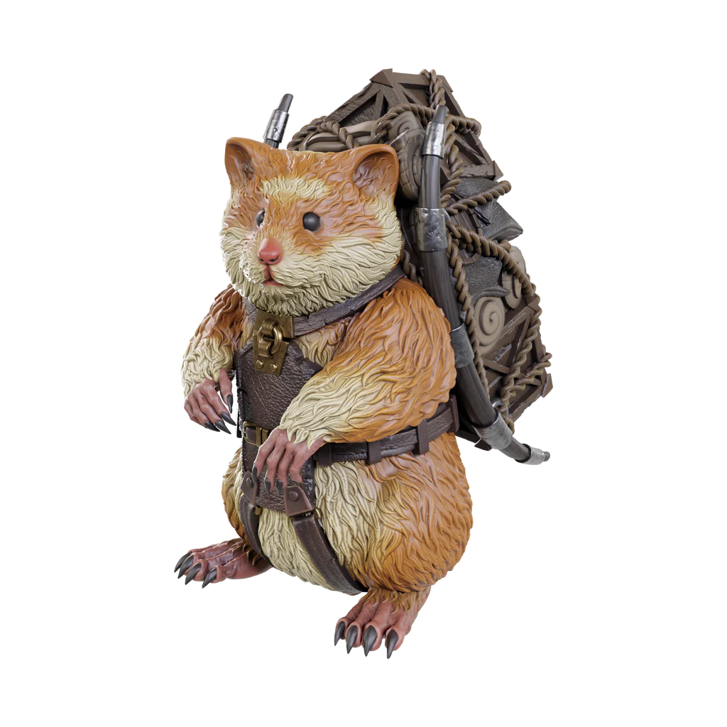 Giant Space Hamster: D&D Nolzur's Marvelous Unpainted Miniatures