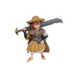 Female Halfling Magus Low-Level: Pathfinder Deep Cuts Unpainted Miniatures