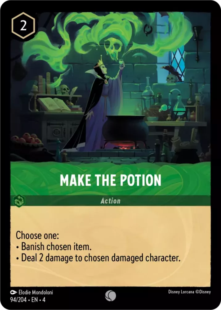 Disney Lorcana Ursula's Return 094/204 Make the Potion