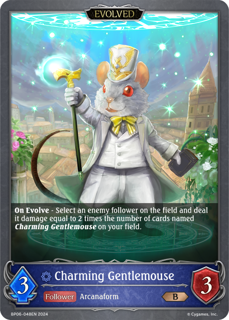 Paragons of the Colosseum BP06-048 Charming Gentlemouse