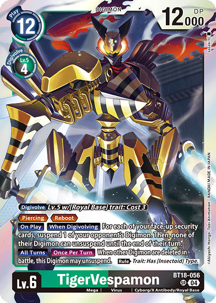 Special Booster Ver.2.0 BT18-056 TigerVespamon