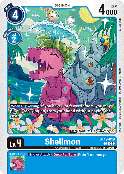 Special Booster Ver.2.5 BT19-019 Shellmon