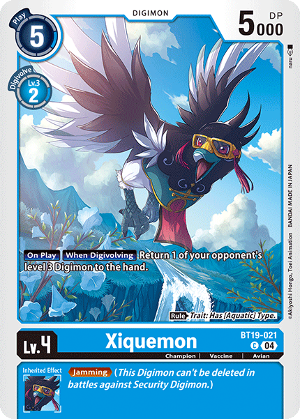 Special Booster Ver.2.5 BT19-021 Xiquemon