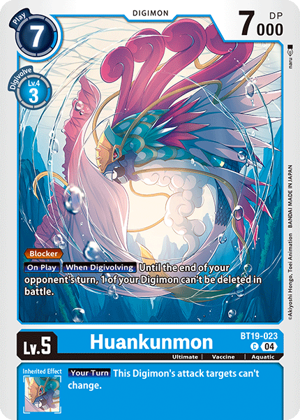 Special Booster Ver.2.5 BT19-023 Huankunmon