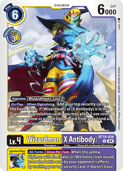 Special Booster Ver.2.5 BT19-036 Wizardmon (X Antibody)