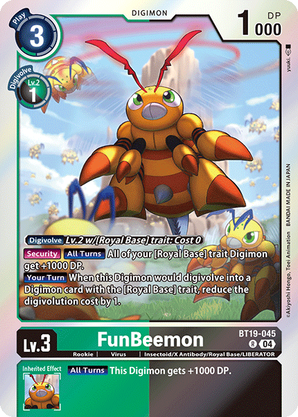 Special Booster Ver.2.5 BT19-045 FunBeemon