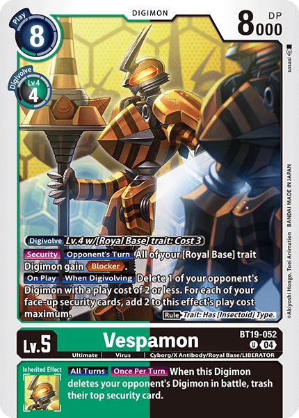 Special Booster Ver.2.5 BT19-052 Vespamon