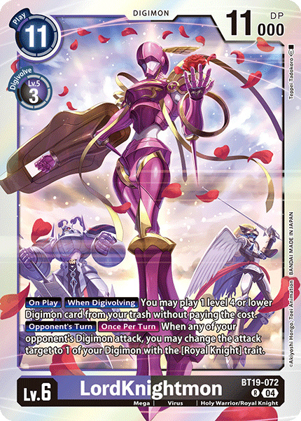 Special Booster Ver.2.5 BT19-072 LordKnightmon