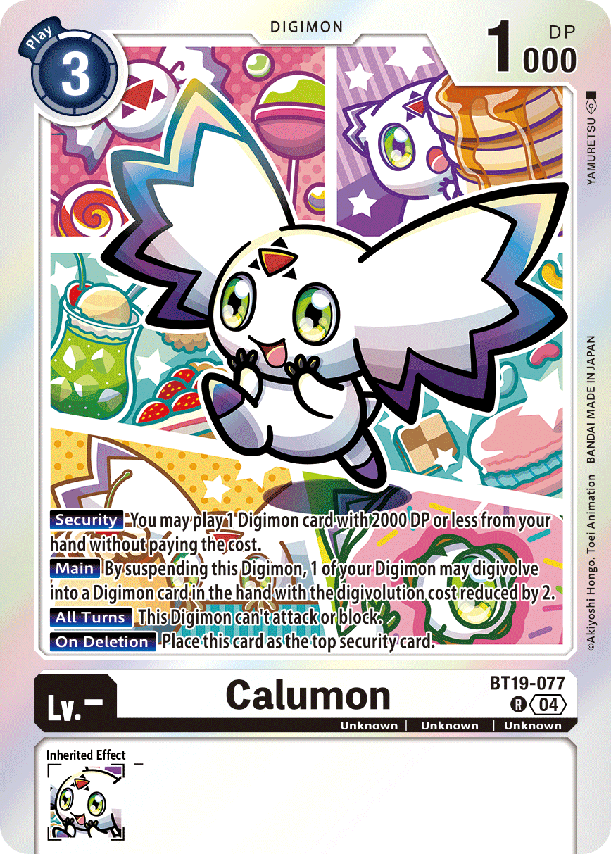 Special Booster Ver.2.5 BT19-077 Calumon