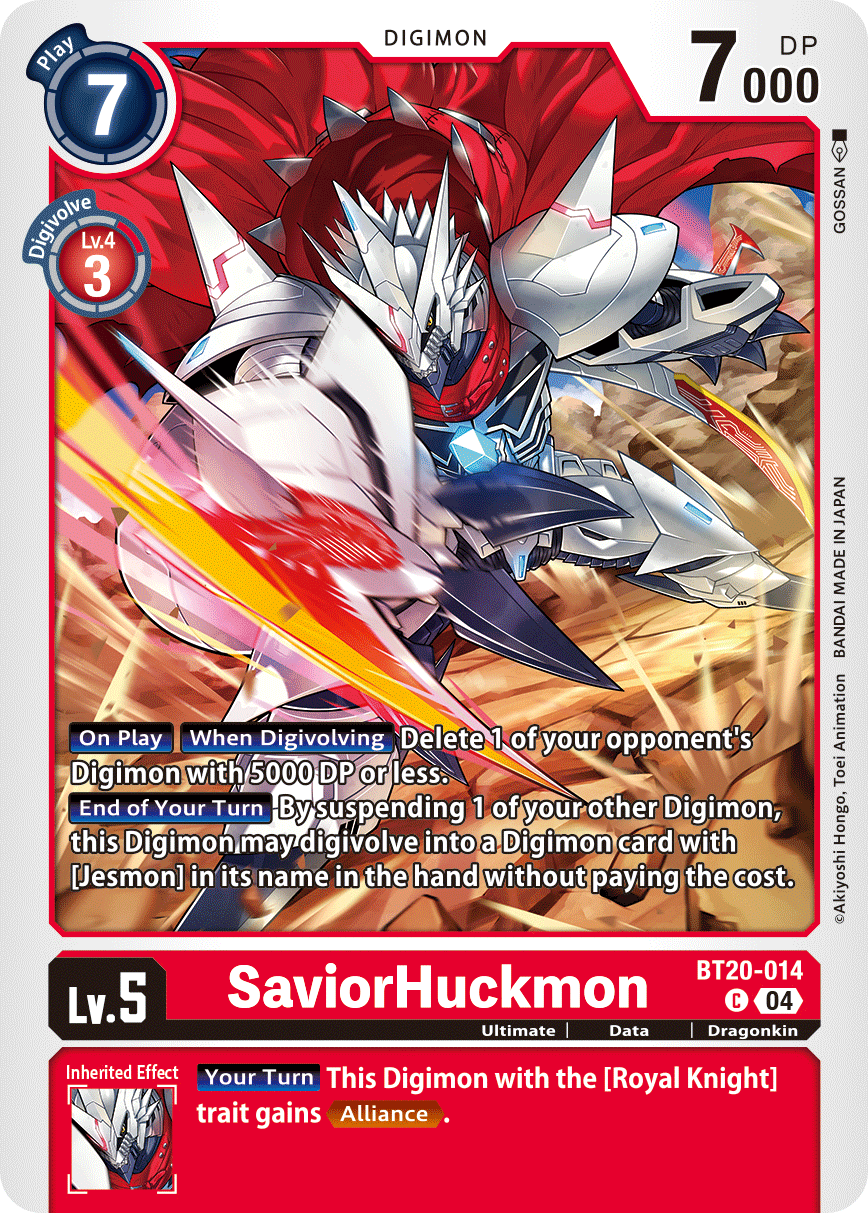 Special Booster Ver.2.5 BT20-014 SaviorHuckmon