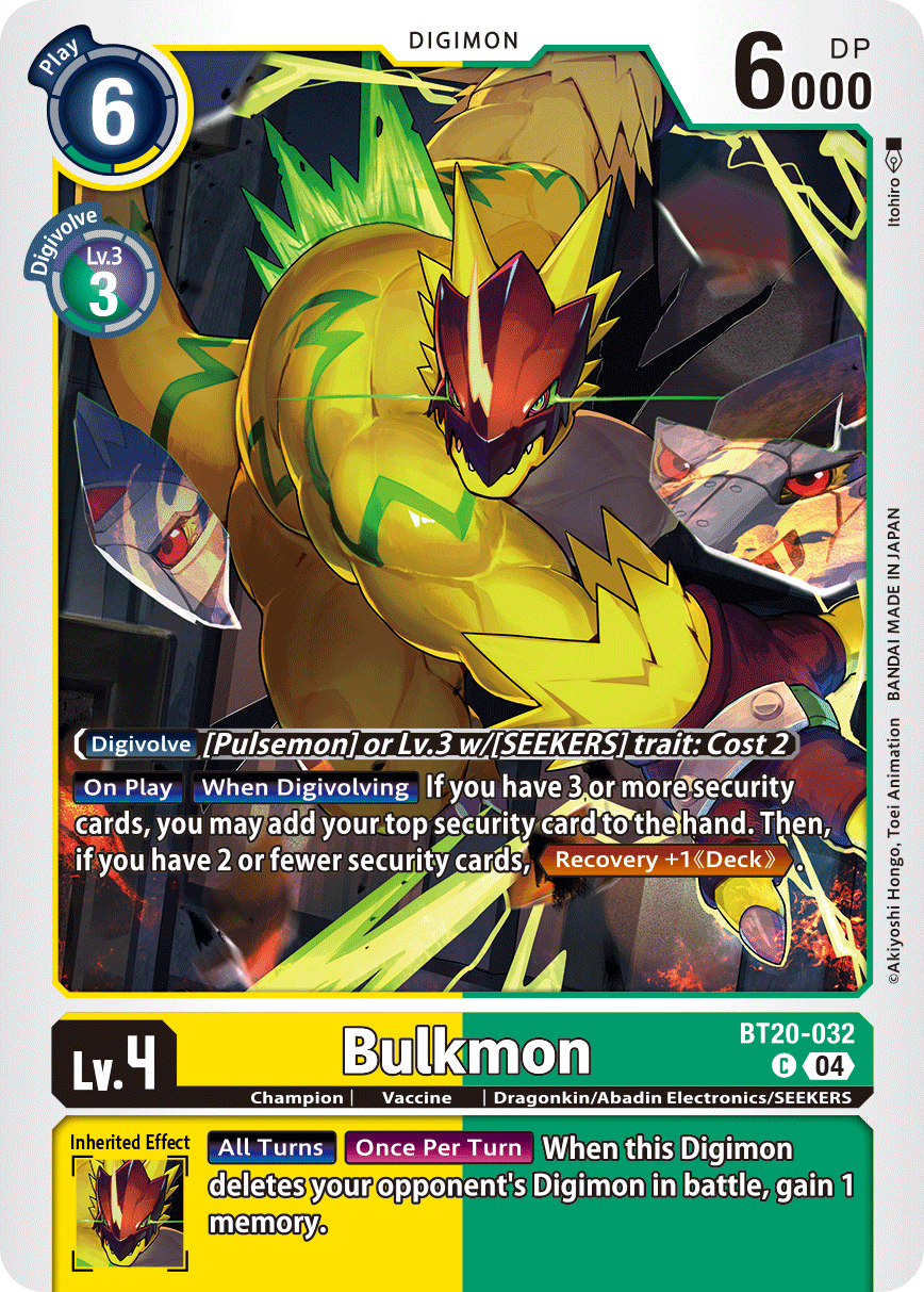 Special Booster Ver.2.5 BT20-032 Bulkmon