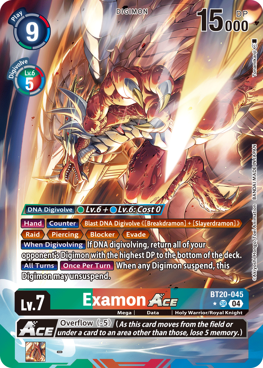 Special Booster Ver.2.5 BT20-045 Examon ACE Alternative Art