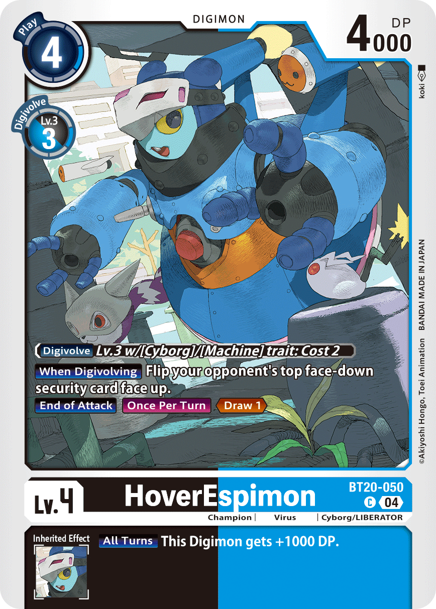 Special Booster Ver.2.5 BT20-050 HoverEspimon