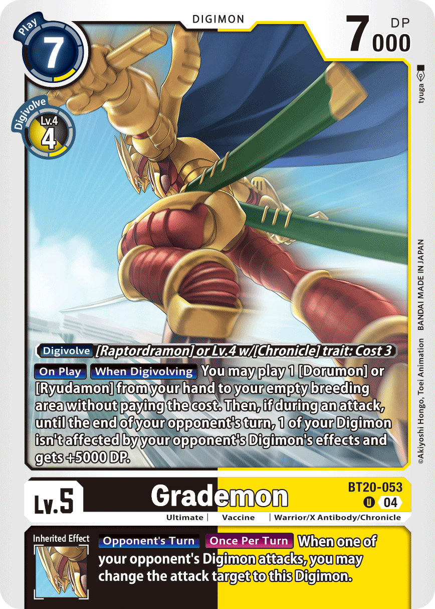 Special Booster Ver.2.5 BT20-053 Grademon