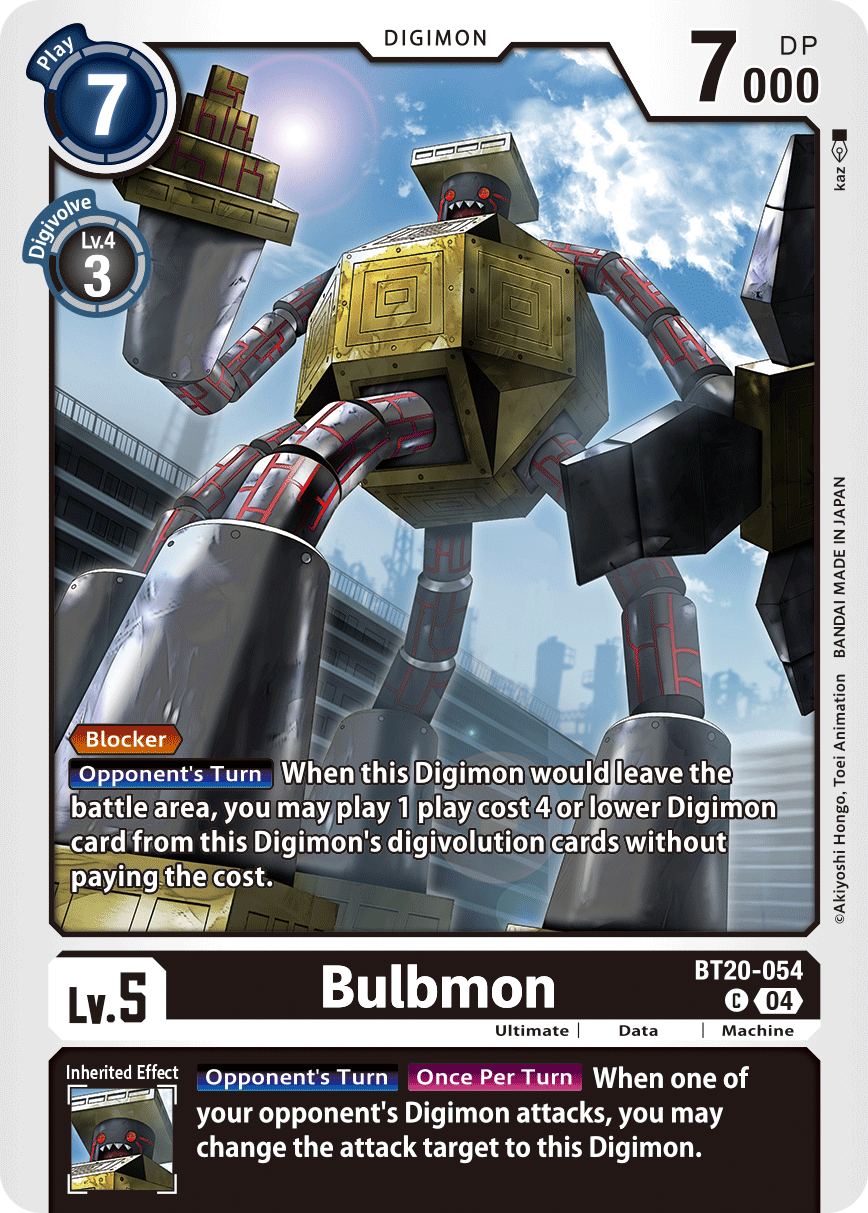 Special Booster Ver.2.5 BT20-054 Bulbmon