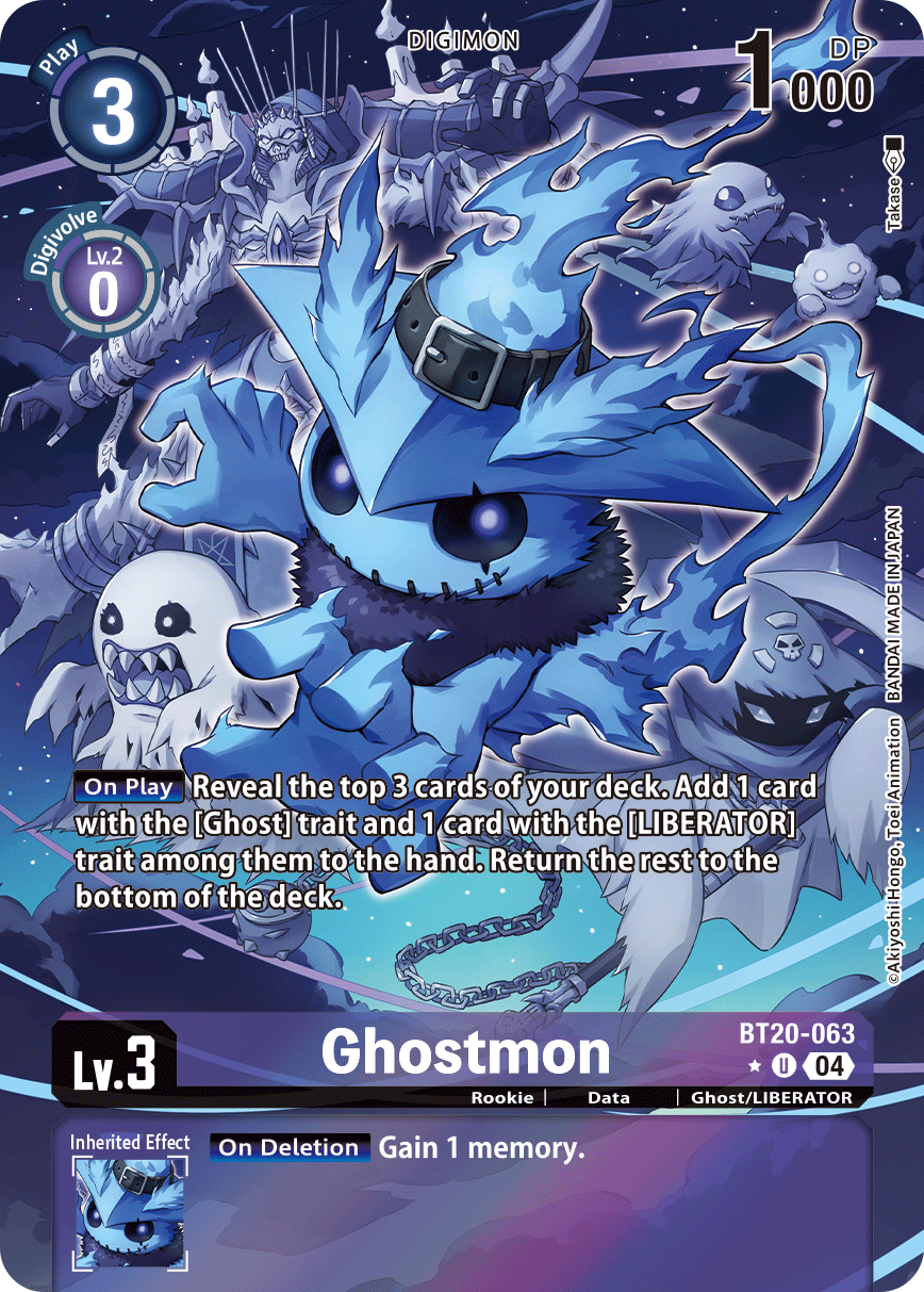 Special Booster Ver.2.5 BT20-063 Ghostmon Alternative Art