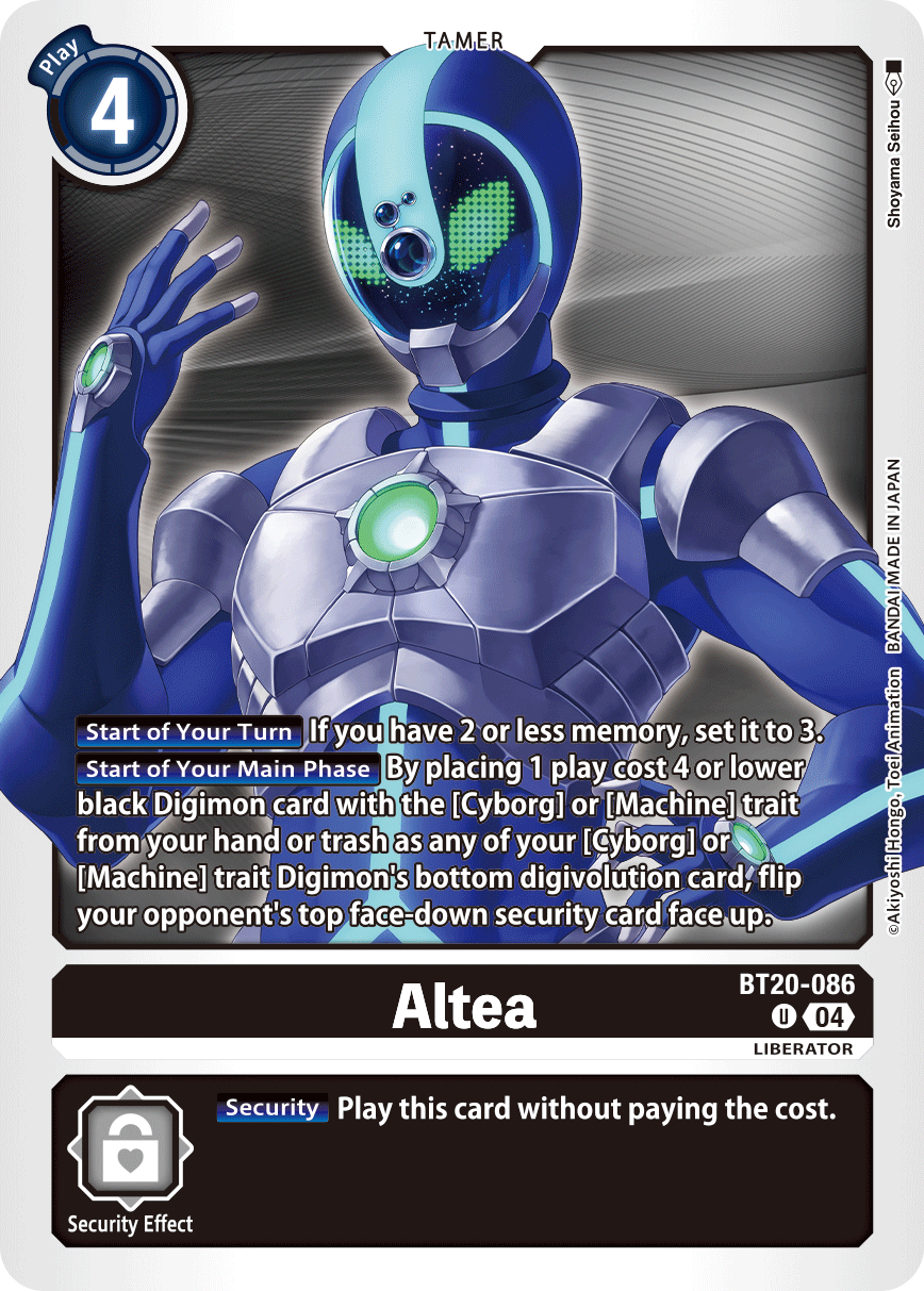 Special Booster Ver.2.5 BT20-086 Altea