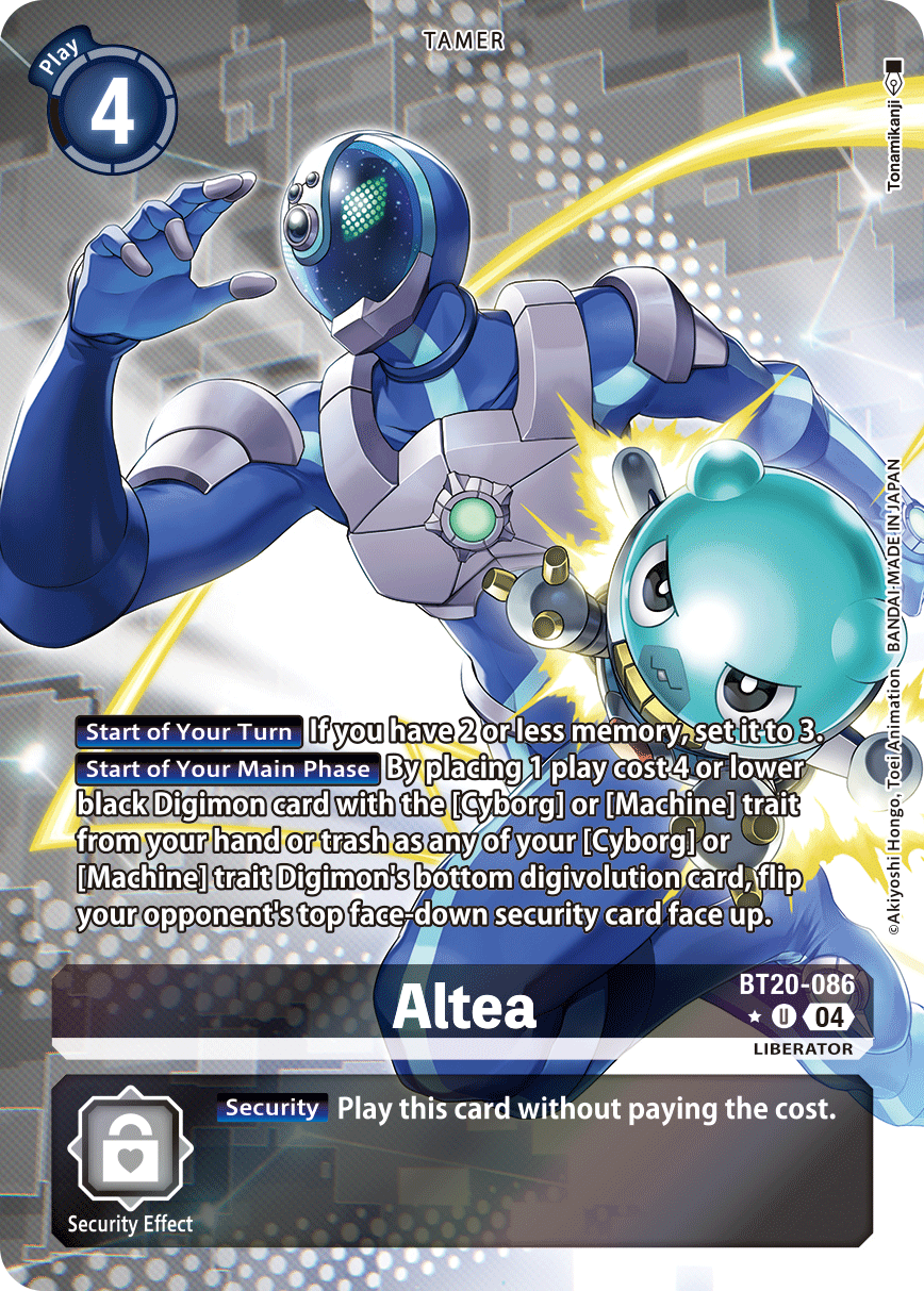 Special Booster Ver.2.5 BT20-086 Altea Alternative Art