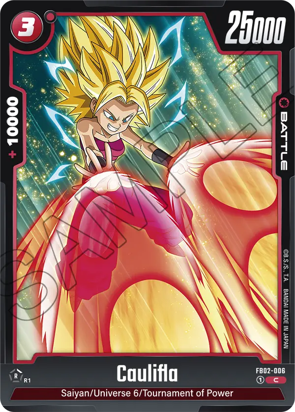 Blazing Aura FB02-006 Caulifla