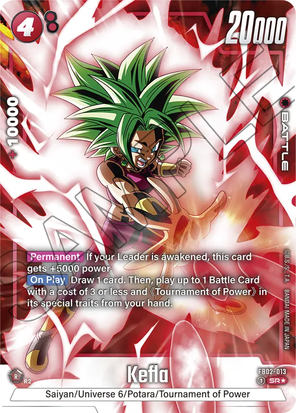 Blazing Aura FB02-013 Kefla Parallel