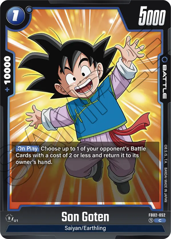 Blazing Aura FB02-052 Son Goten